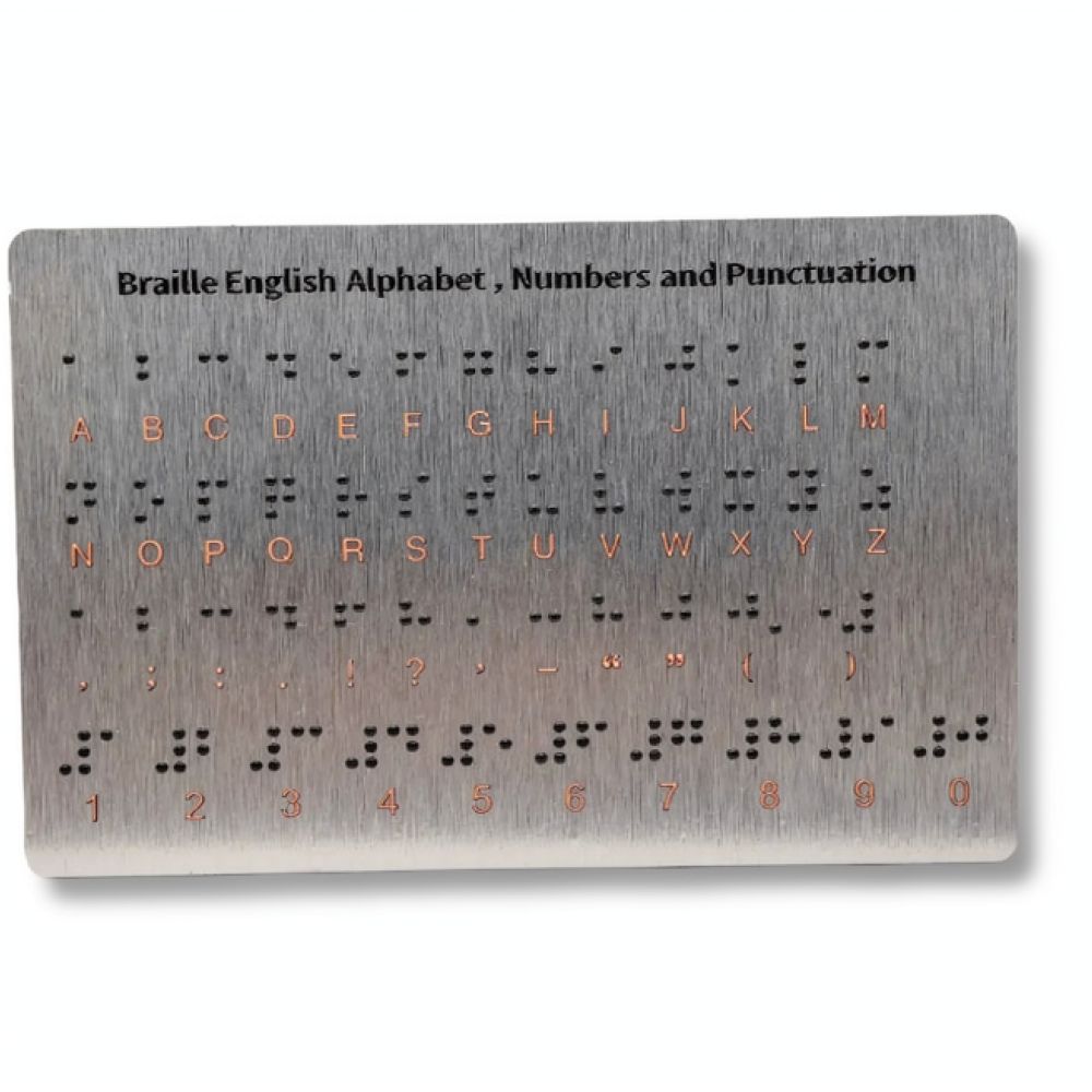 Kids Education Number - Papan Tulis Braille untuk Anak-anak dengan