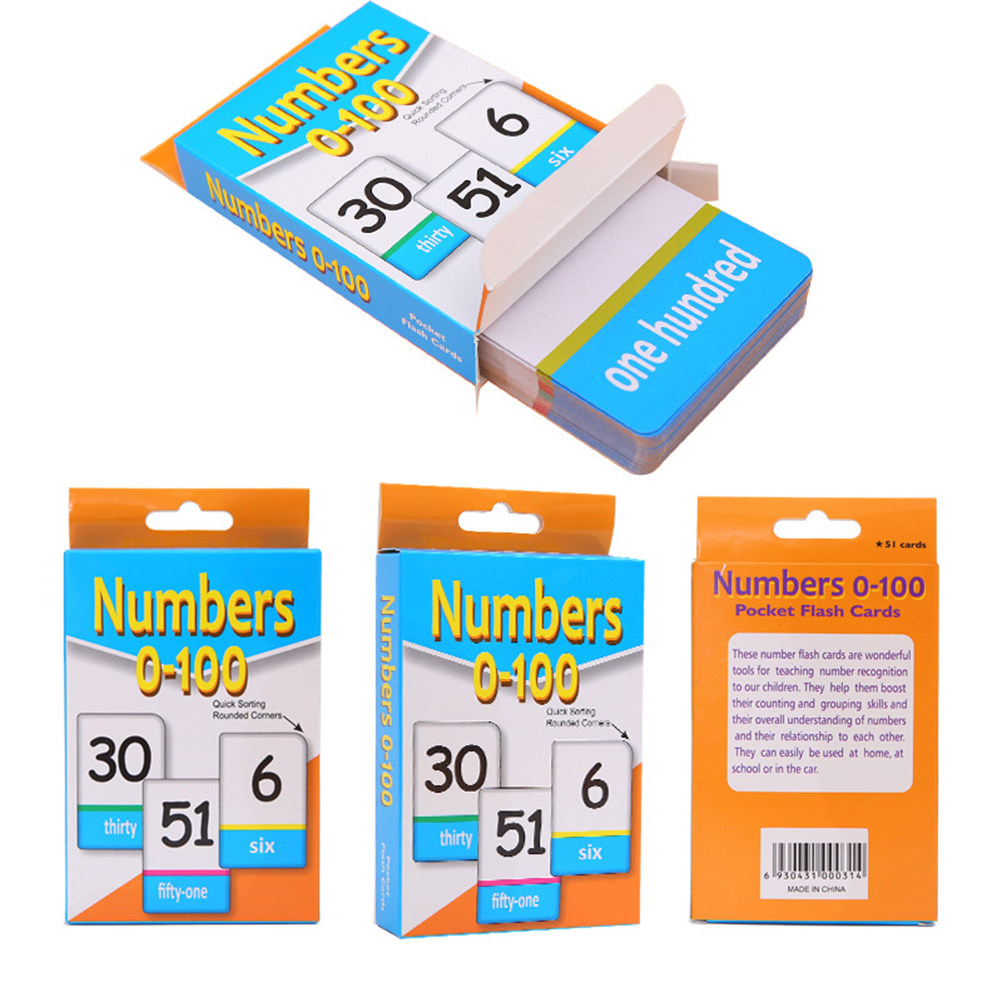 51 Kartu Flash Angka, 52 Kartu - Abc Kids Early Education ulasan dan harga