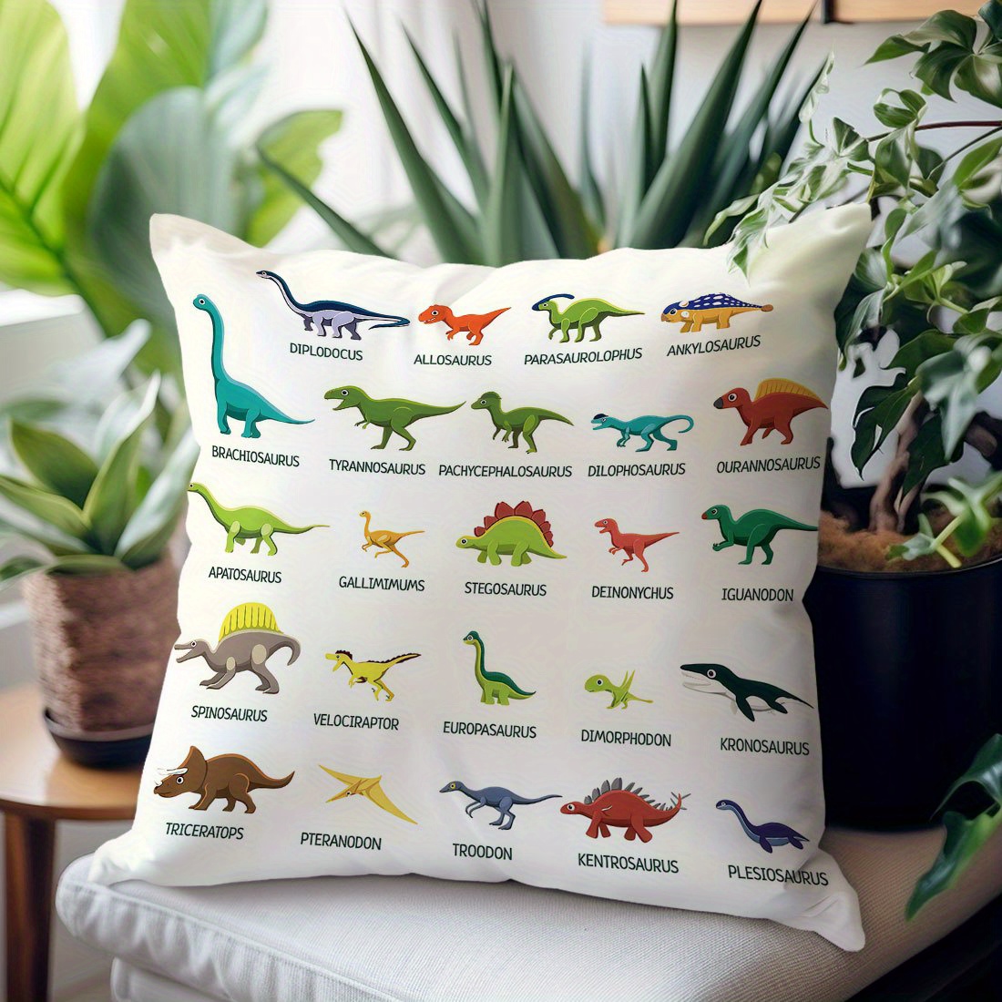 1 Buah Sarung Bantal Spesies D - Kids Education Name ulasan dan harga
